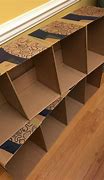 Image result for Cardboard Box Shelves