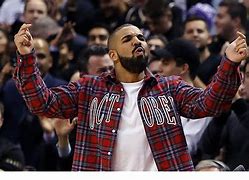 Image result for Drake at the NBA Finas