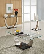Image result for Glass Top Coffee Table