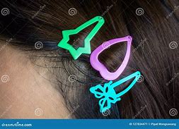 Image result for Colored Hair Clips