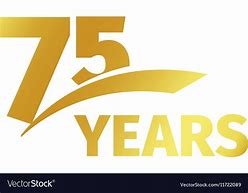 Image result for 75 Year Anniversary Logo