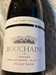 Image result for Bouchaine Pinot Noir The Cube Project Block 7 1 Anne Amie Estate