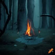 Image result for Small Fire in a Forest