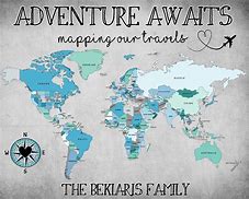 Image result for Travel Pin Map