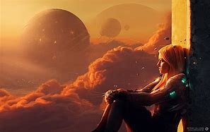 Image result for Outer Space Sci-Fi Art