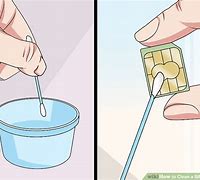 Image result for how to clean a sim card