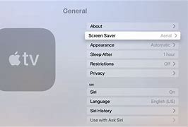 Image result for Apple TV Settings Screen