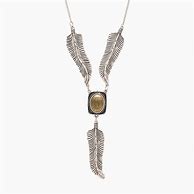 Image result for Yellow Feather Necklace