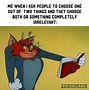 Image result for Tom and Jerry Heart Meme