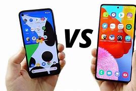 Image result for Google Pixel 4A vs Galaxy A51