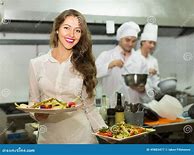 Image result for Female Waiter