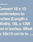 Image result for 45 Cm to Inches