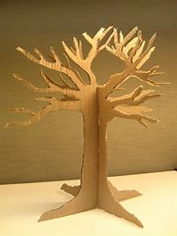 Image result for Cardboard Wall Tree