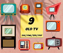 Image result for Old TV Clip Art Black and White