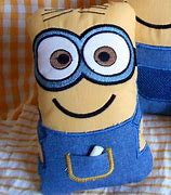 Image result for Snuggling with Minion Pillow