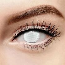Image result for White Colored Contacts
