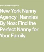 Image result for Nanny Agencies New York