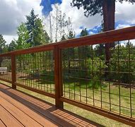 Image result for Wire Mesh Deck Railing