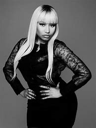 Image result for Nicki Minaj Black and White