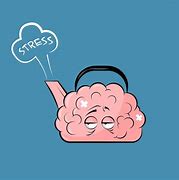 Image result for Stress Brain Cartoon