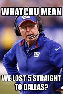 Image result for Dallas Cowboys New York Giants Meme