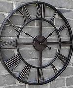 Image result for Large Outdoor Metal Wall Clock