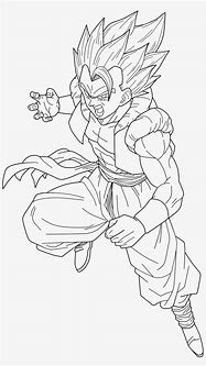 Image result for Gogeta Coloring Pages
