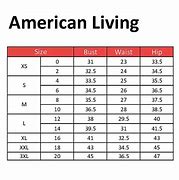 Image result for American Shirt Size Chart Cm
