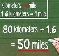Image result for Miles to Kilometers