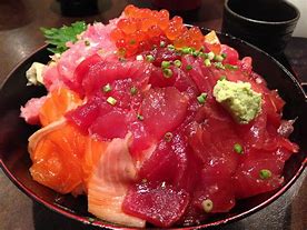 Image result for Sashimi Over Rice