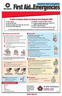Image result for First Aid Poster for Children