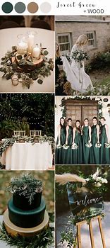 Image result for Wedding Colors October Green
