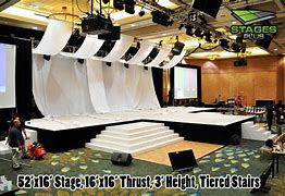 Image result for Stage with Side Stairs at Concert