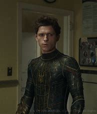 Image result for Tom Holland Spider-Man Black Suit