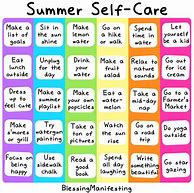 Image result for Summer Self-Care Challenge