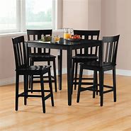 Image result for Mission Style Dining Table Counter Height