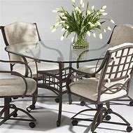 Image result for Wrought Iron Dining Room Sets
