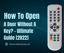 Image result for How to Open a Door without Handle