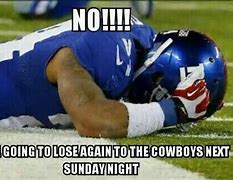 Image result for Dallas Cowboys New York Giants Meme