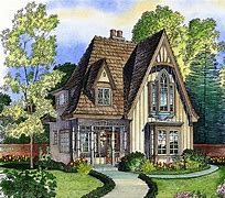 Image result for European Cottage House Plans