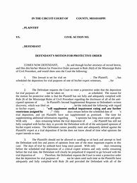 Image result for What Is a Motion for Protective Order