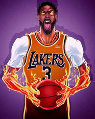 Image result for Anthony Davis Lakers Art