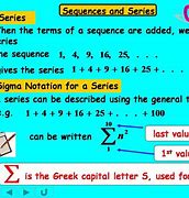Image result for Difference Between Sequence and Series in Mathematics