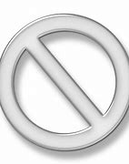 Image result for No Sign with White Background