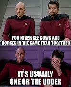 Image result for Riker Horse Meme