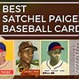 Image result for Satchel Paige Baseball Player