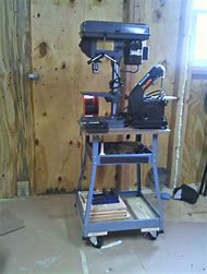 Image result for Drill Press Cart