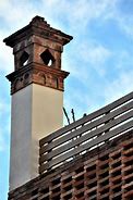 Image result for Chimney Half On and Half Off the Roof