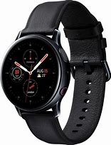 Image result for Samsung Active 2 Watch Black Finish around Face