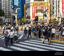 Image result for Crowded Street in Japan